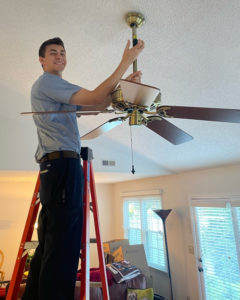 GB Electrical Services - ceiling fan installation