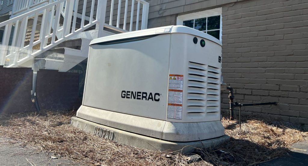 standby or whole home generator installation